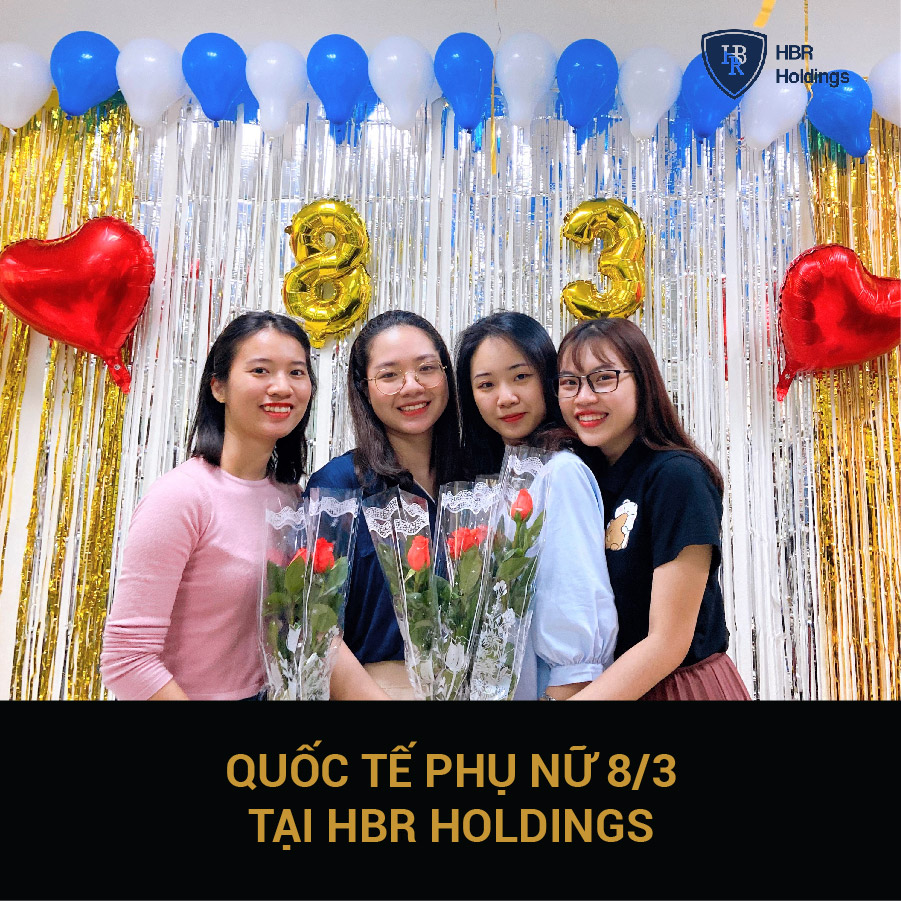 BỮA TIỆC MÙNG 8/3 BẤT NGỜ TẠI HBR HOLDINGS