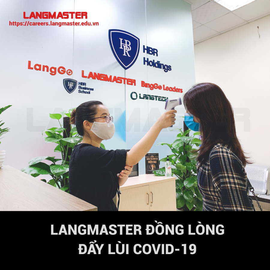 LANGMASTER ĐỒNG LÒNG ĐẨY LÙI COVID-19