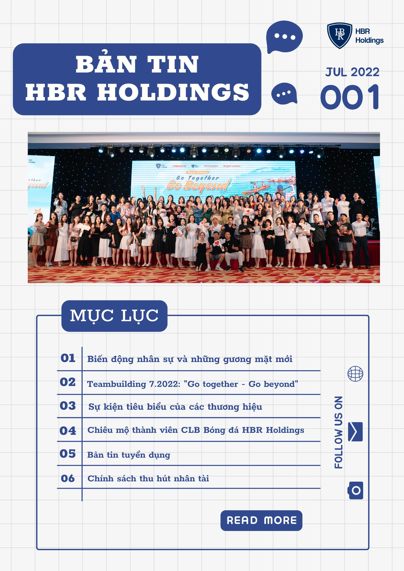 Bản tin nội bộ tháng 7/2022