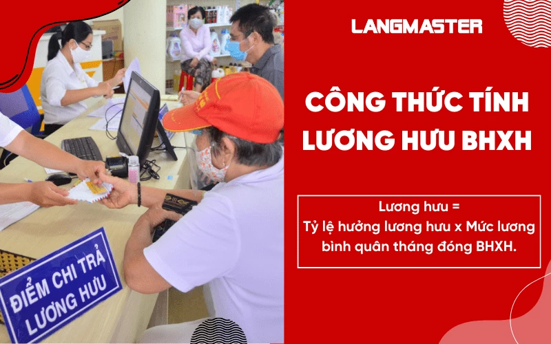 Công thức tính lương hưu