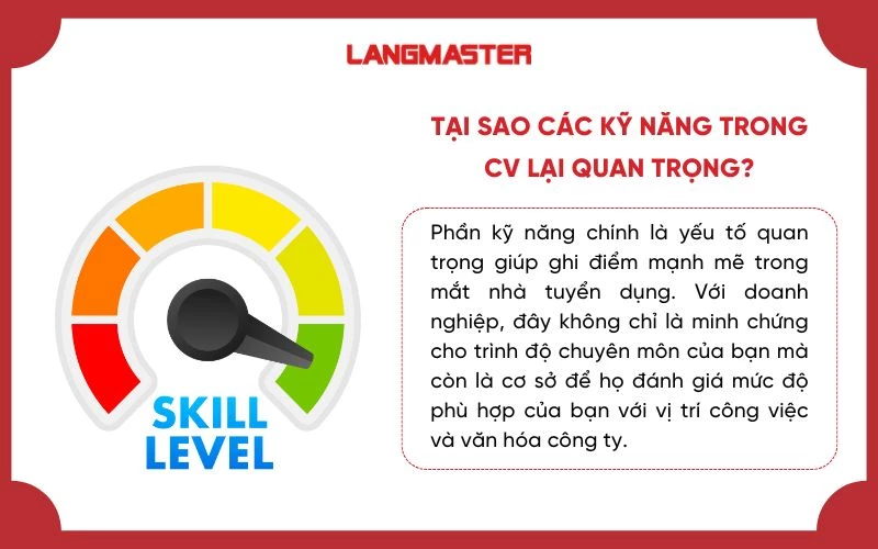 Tìm hiểu về tầm quan trọng của kỹ năng trong CV xin việc