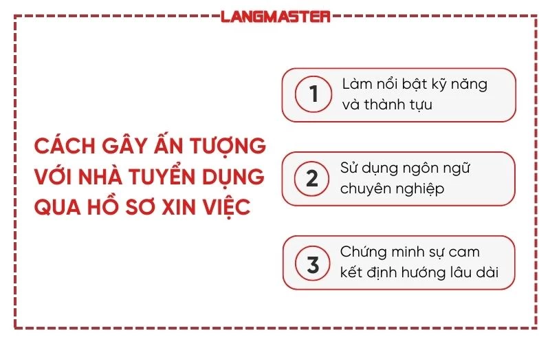 Bí quyết gây ấn tượng với nhà tuyển dụng chỉ với 3 bước