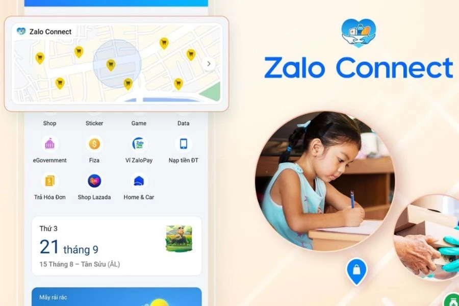 Zalo Connect chiến dịch nhân văn nổi bật trong Covid 19