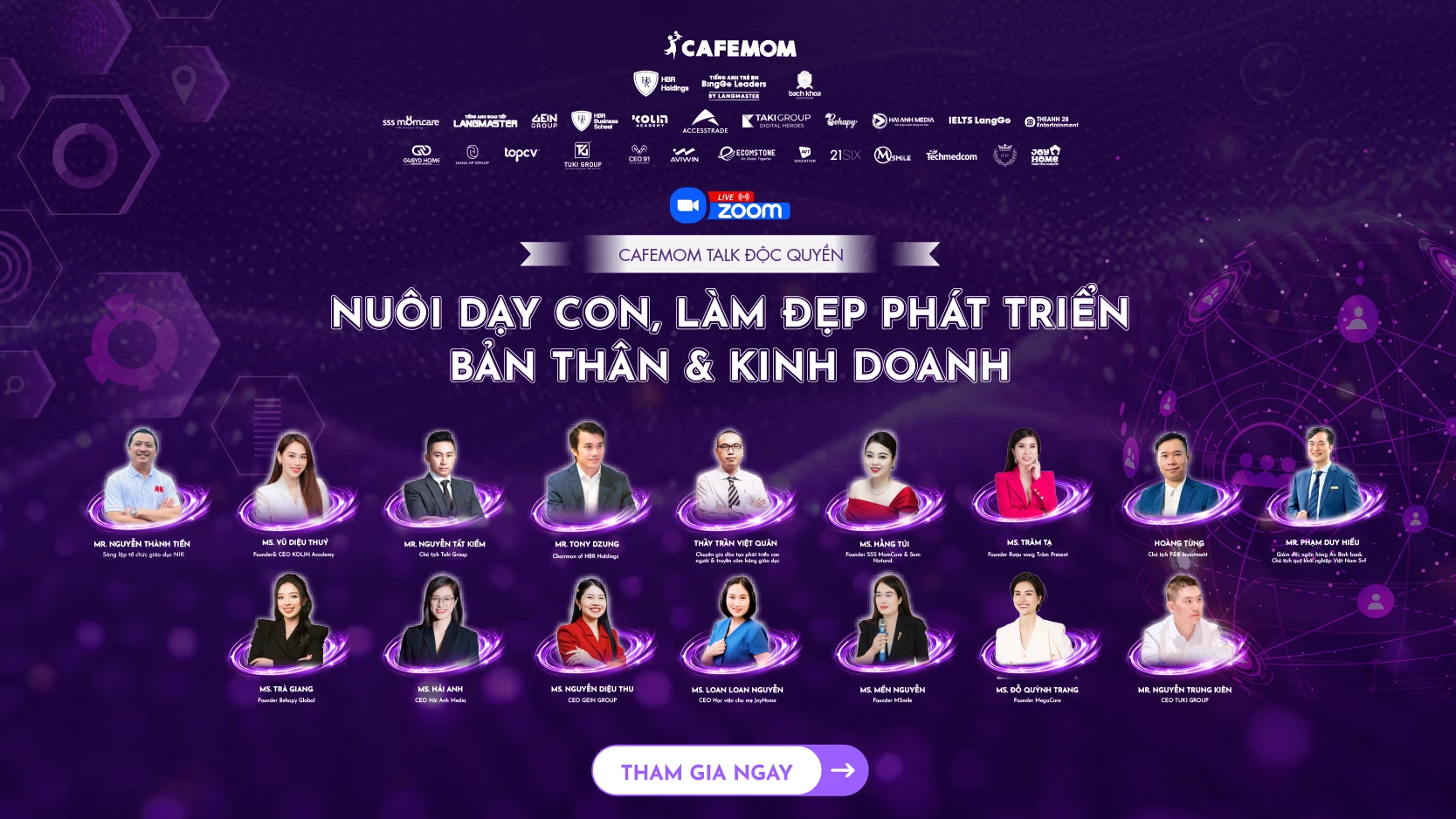 Tham gia Liên Minh CafeMom