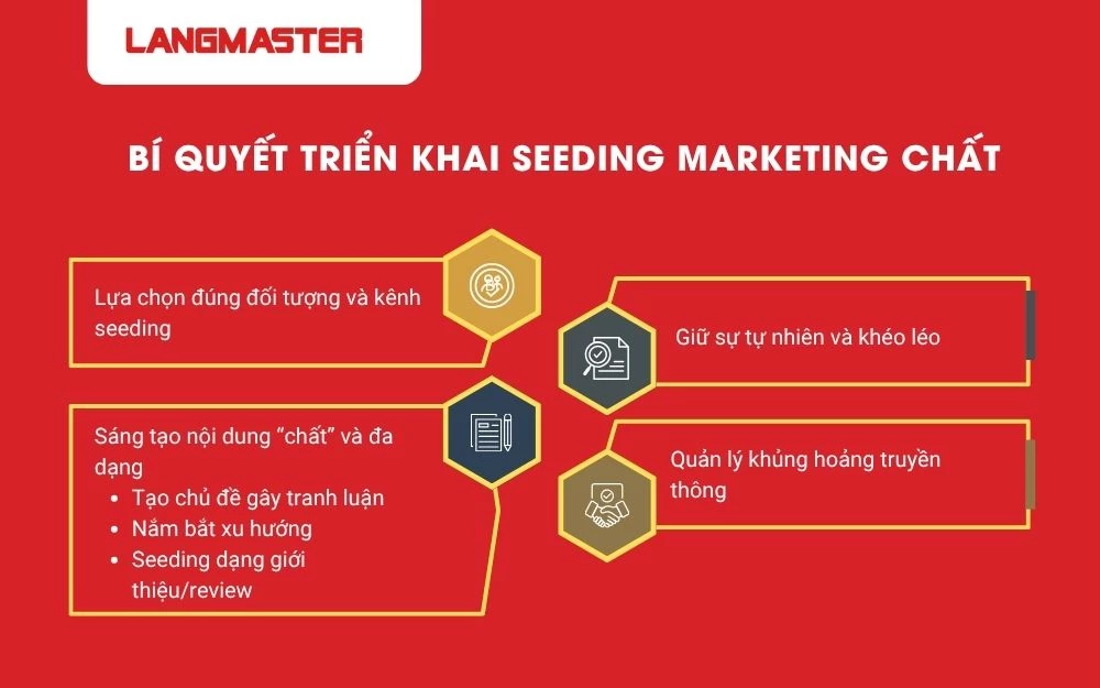 Giữ sự tự nhiên và khéo léo là bí quyết “quyết định” khi làm seeding marketing