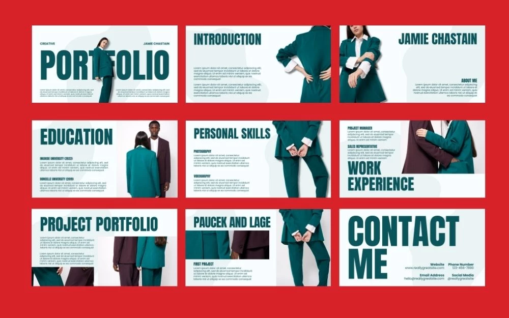 Mẫu portfolio xin việc phù hợp với mọi ngành nghề
