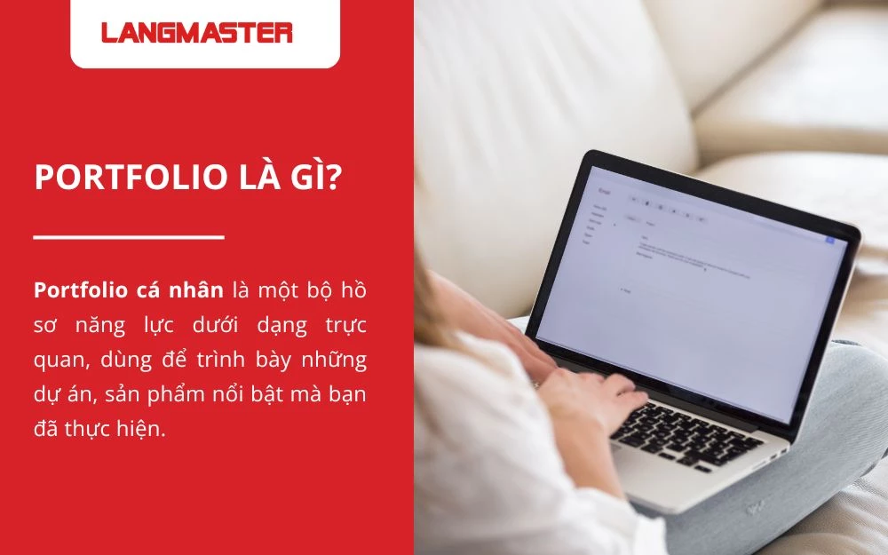 Portfolio cá nhân dùng để trình bày các dự án, sản phẩm nổi bật