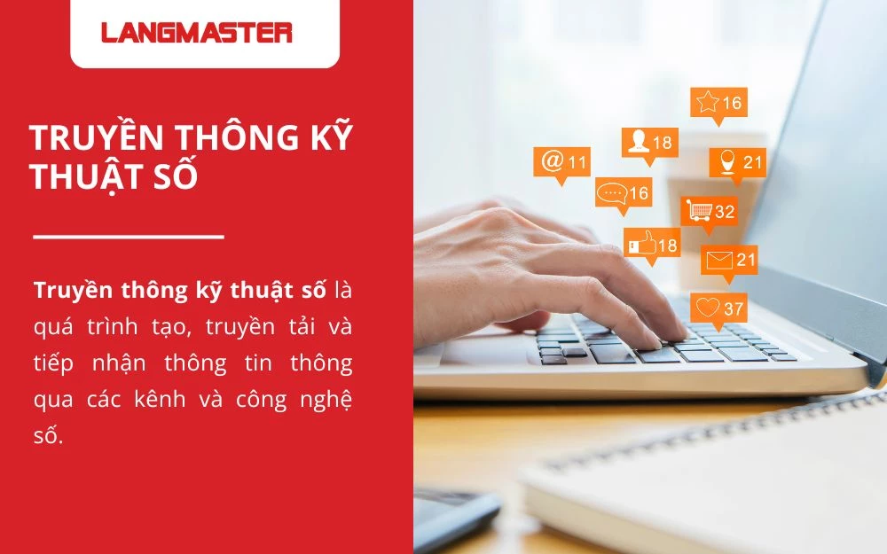 Truyền thông số bao gồm mọi hình thức giao tiếp trên các thiết bị điện tử