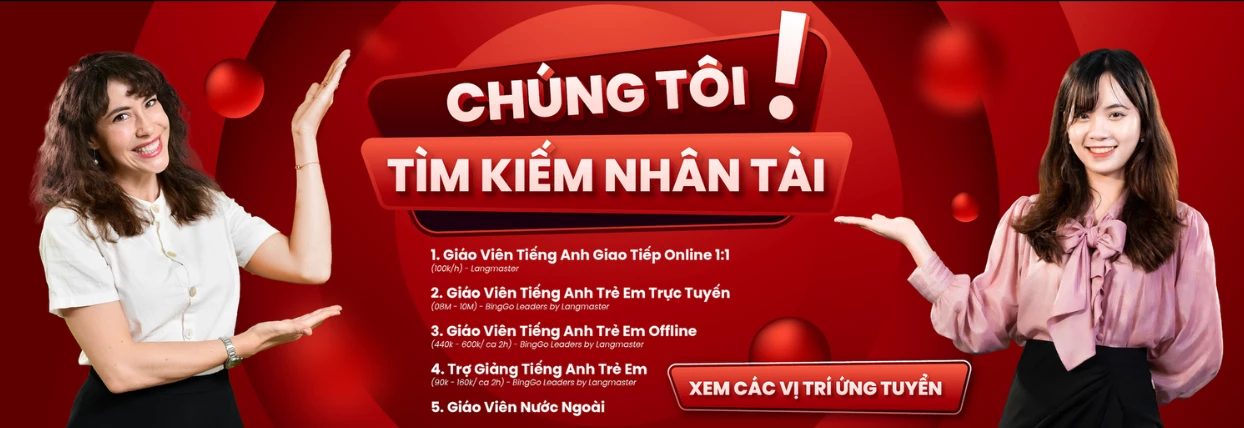 Gia nhập đội ngũ giảng viên Langmaster ngay hôm nay