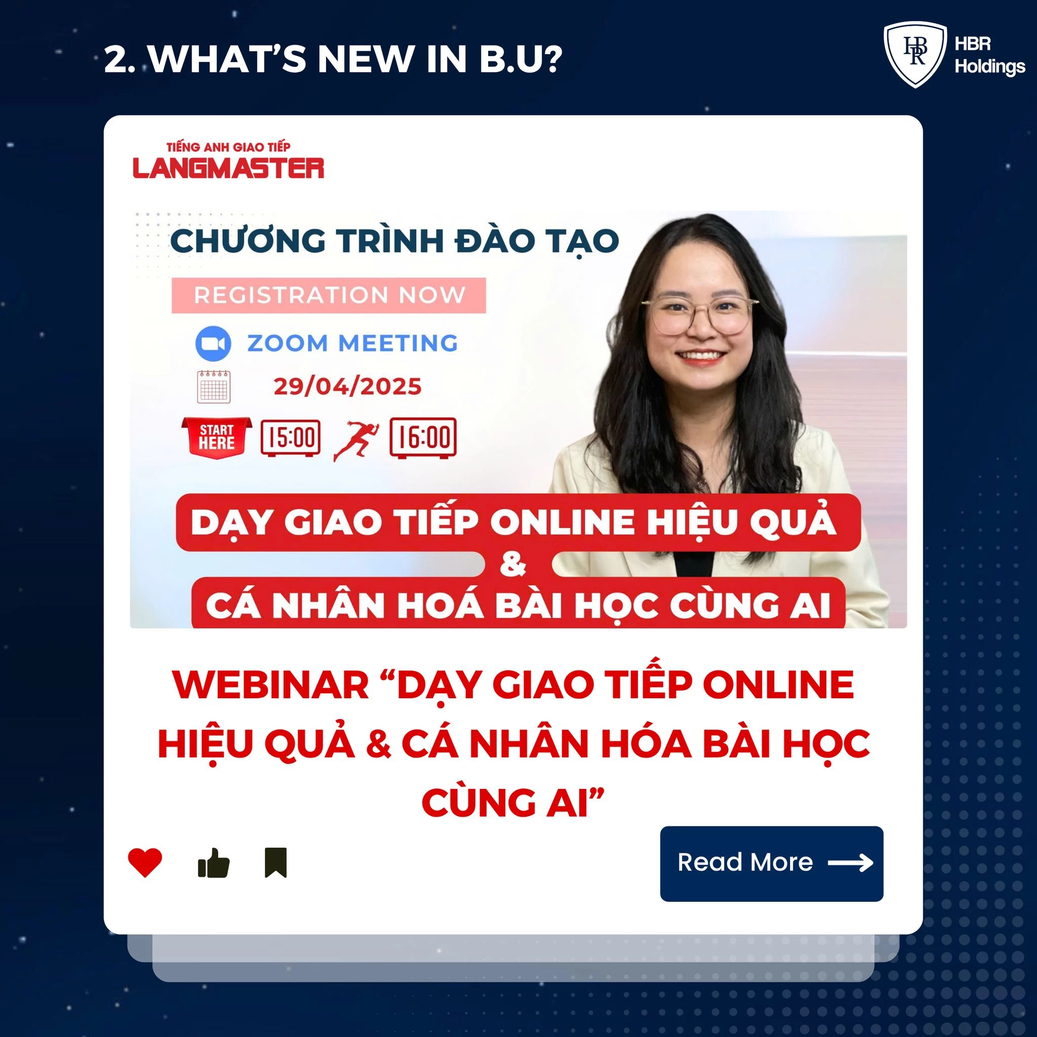 Chương trình đào tạo nội bộ dành cho giáo viên của Langmaster