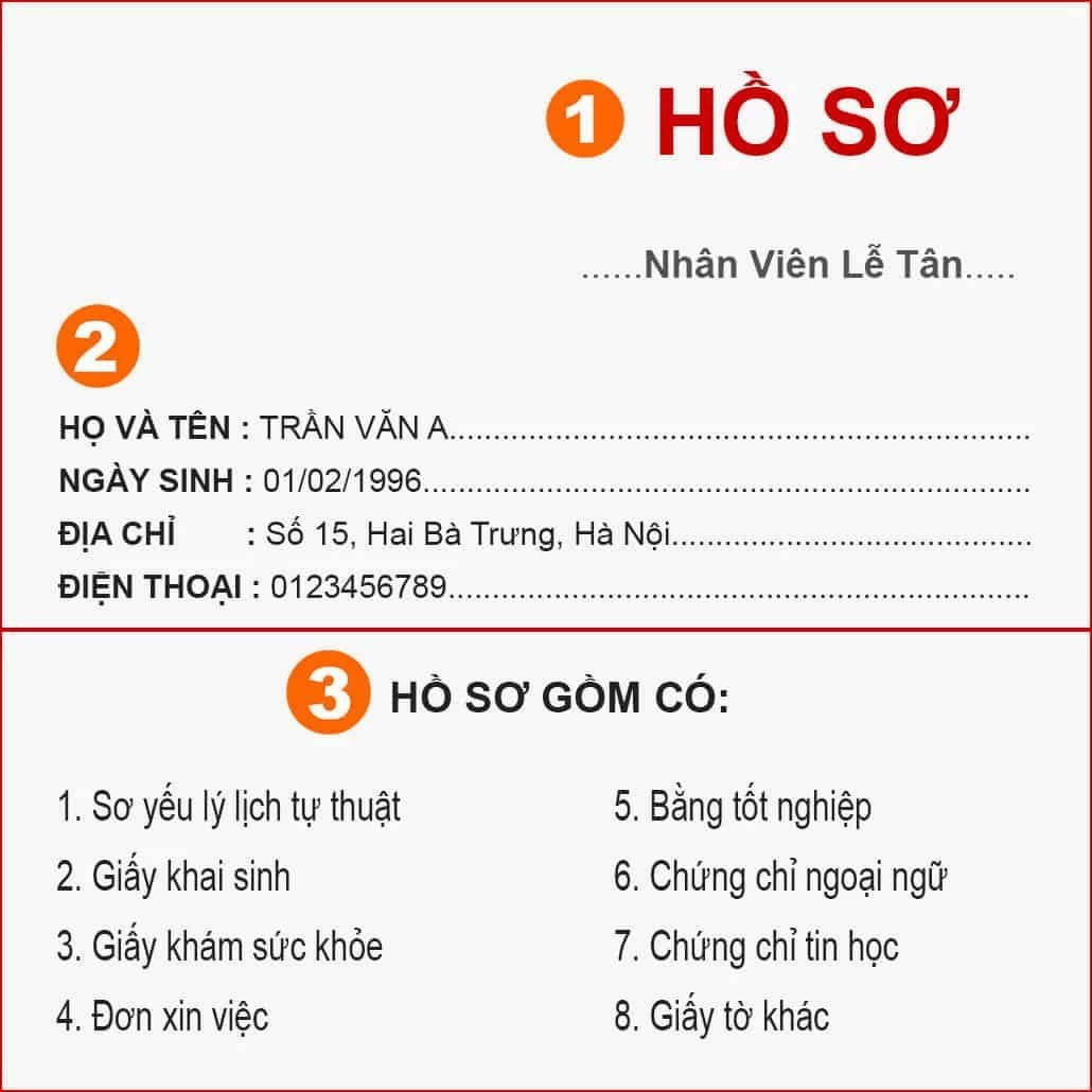 Cách viết bìa hồ sơ xin việc chuyên nghiệp