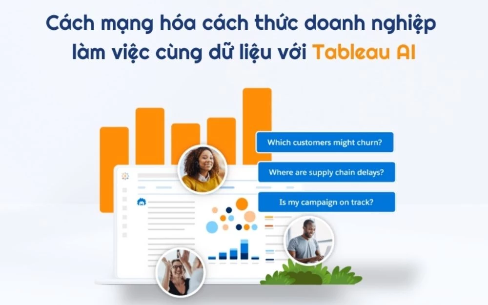 Công cụ cách mạng hóa cách thức doanh nghiệp làm việc cùng dữ liệu với Tableau AI