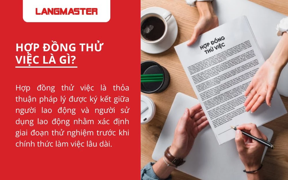 Hợp đồng lao động thử việc được ký kết dựa trên nguyên tắc tự nguyện của người lao động và doanh nghiệp