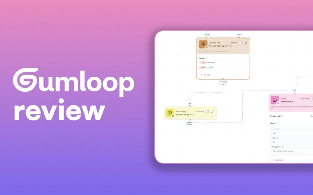 Gumloop – Tự động hóa bằng giao diện kéo thả thông minh