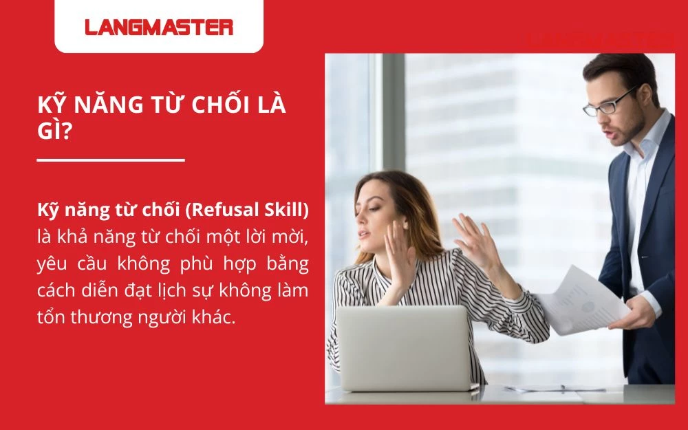 Kỹ năng từ chối rất quan trọng trong giao tiếp