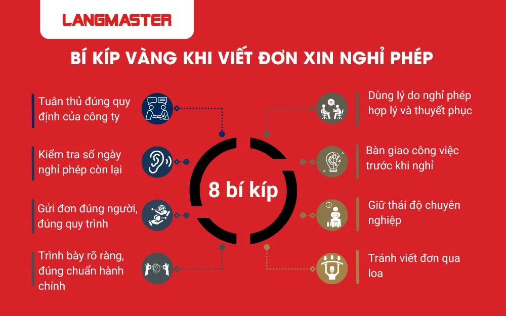8 bí kíp vàng giúp đơn xin nghỉ phép nhanh được duyệt
