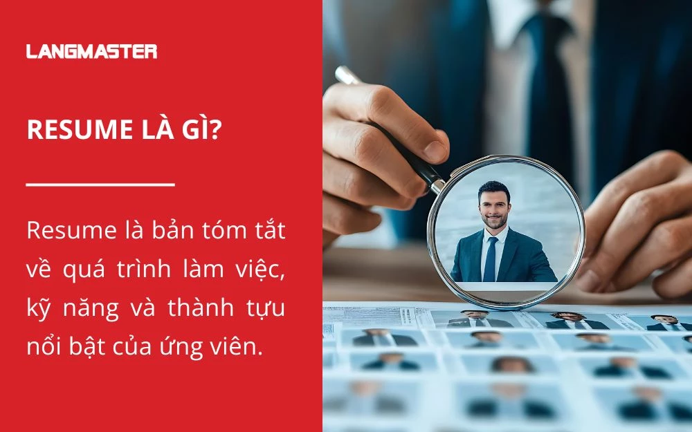 Resume tập trung vào kinh nghiệm và kỹ năng phù hợp nhất với vị trí ứng tuyển