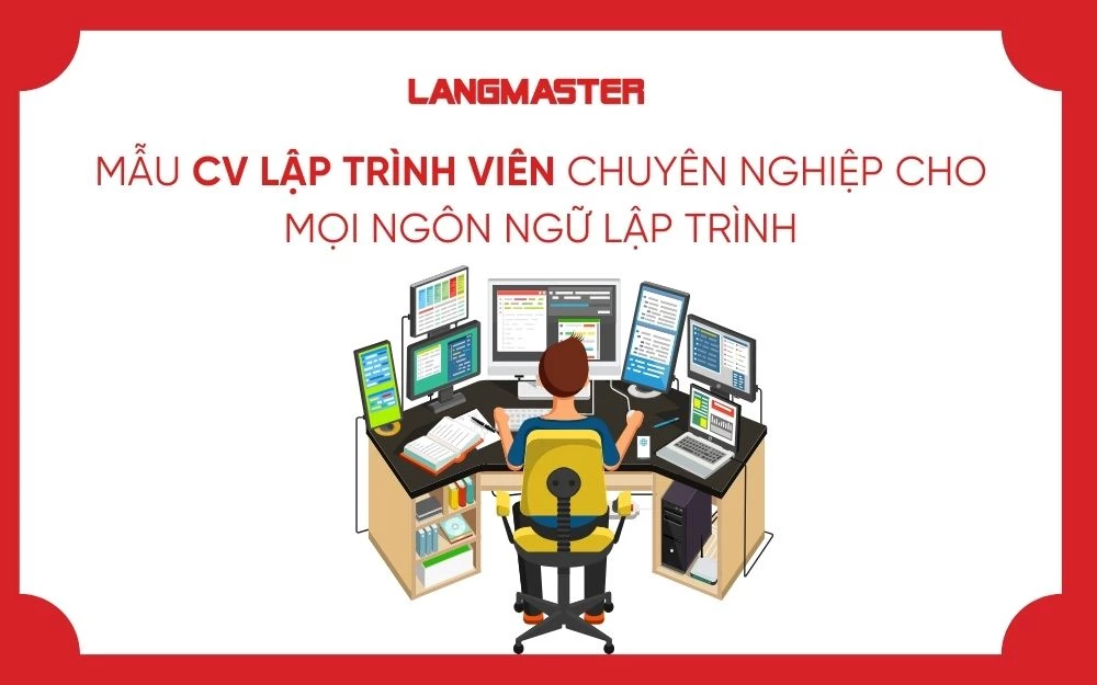 MẪU CV LẬP TRÌNH VIÊN CHUYÊN NGHIỆP CHO MỌI NGÔN NGỮ LẬP TRÌNH