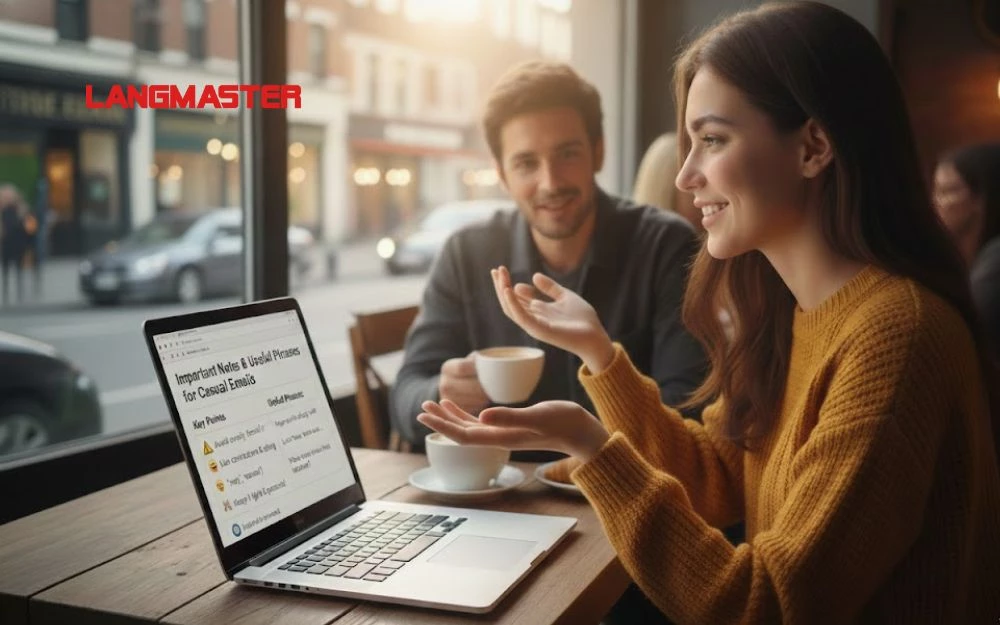 Những lưu ý quan trọng và cấu trúc câu hữu ích khi viết email gửi bạn bè