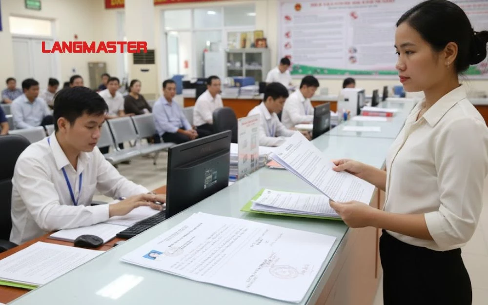 Xin giấy xác nhận hạnh kiểm tại địa phương