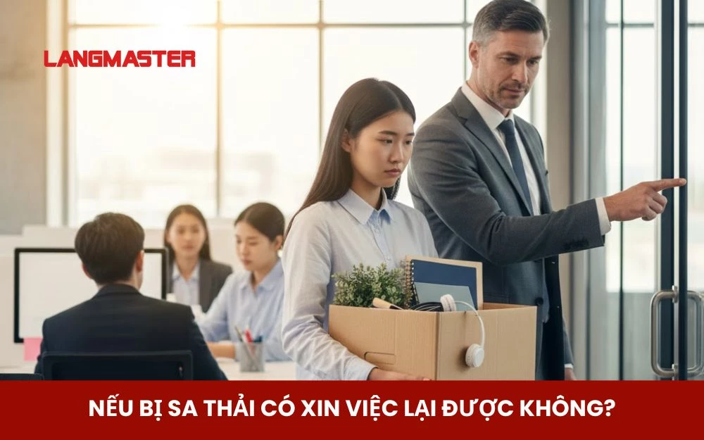 Bị sa thải có xin việc lại được không?