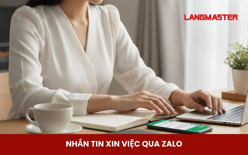 Mẫu nhắn tin xin việc qua Zalo