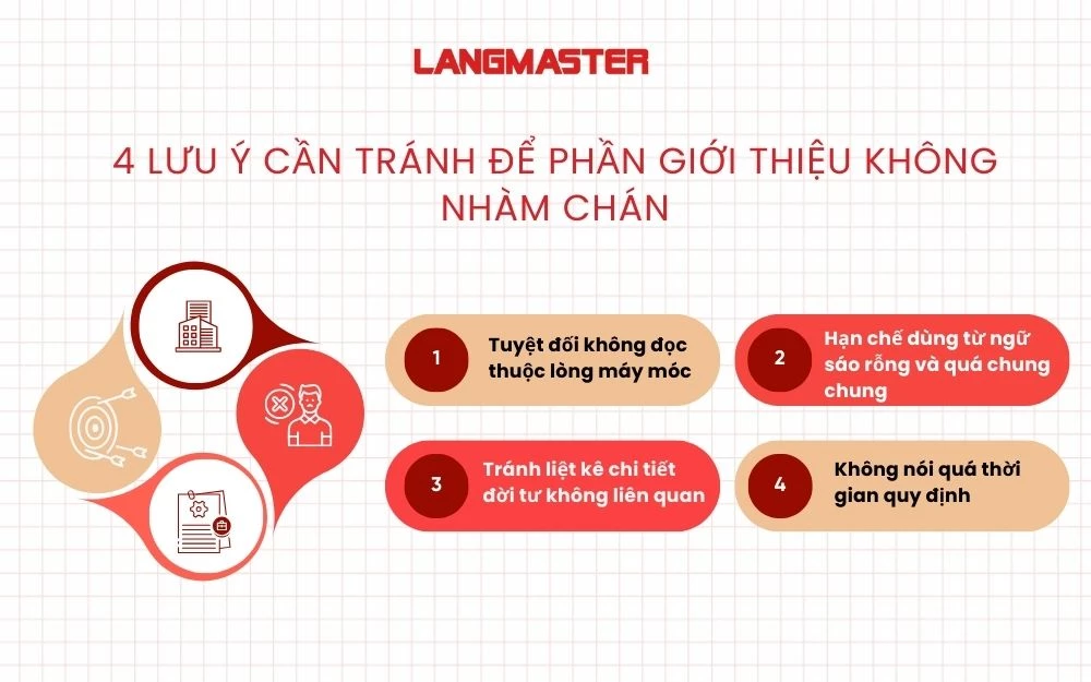 4 Lưu ý cần tránh để phần giới thiệu không nhàm chán