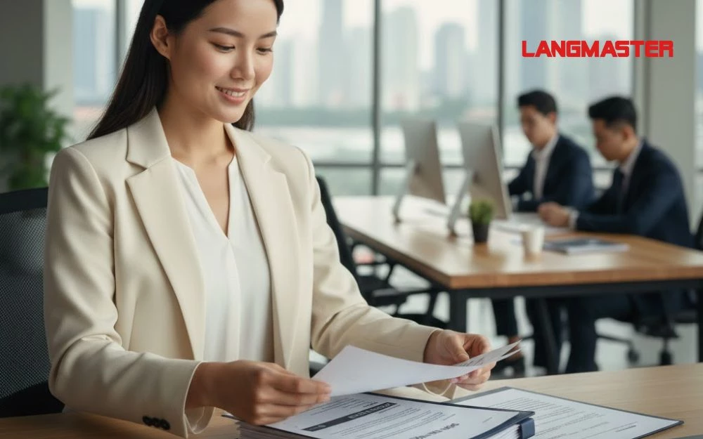 Đơn xin việc không cần công chứng