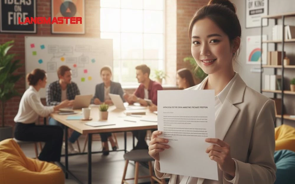 Mẫu thư ứng tuyển ngành Marketing và Truyền thông