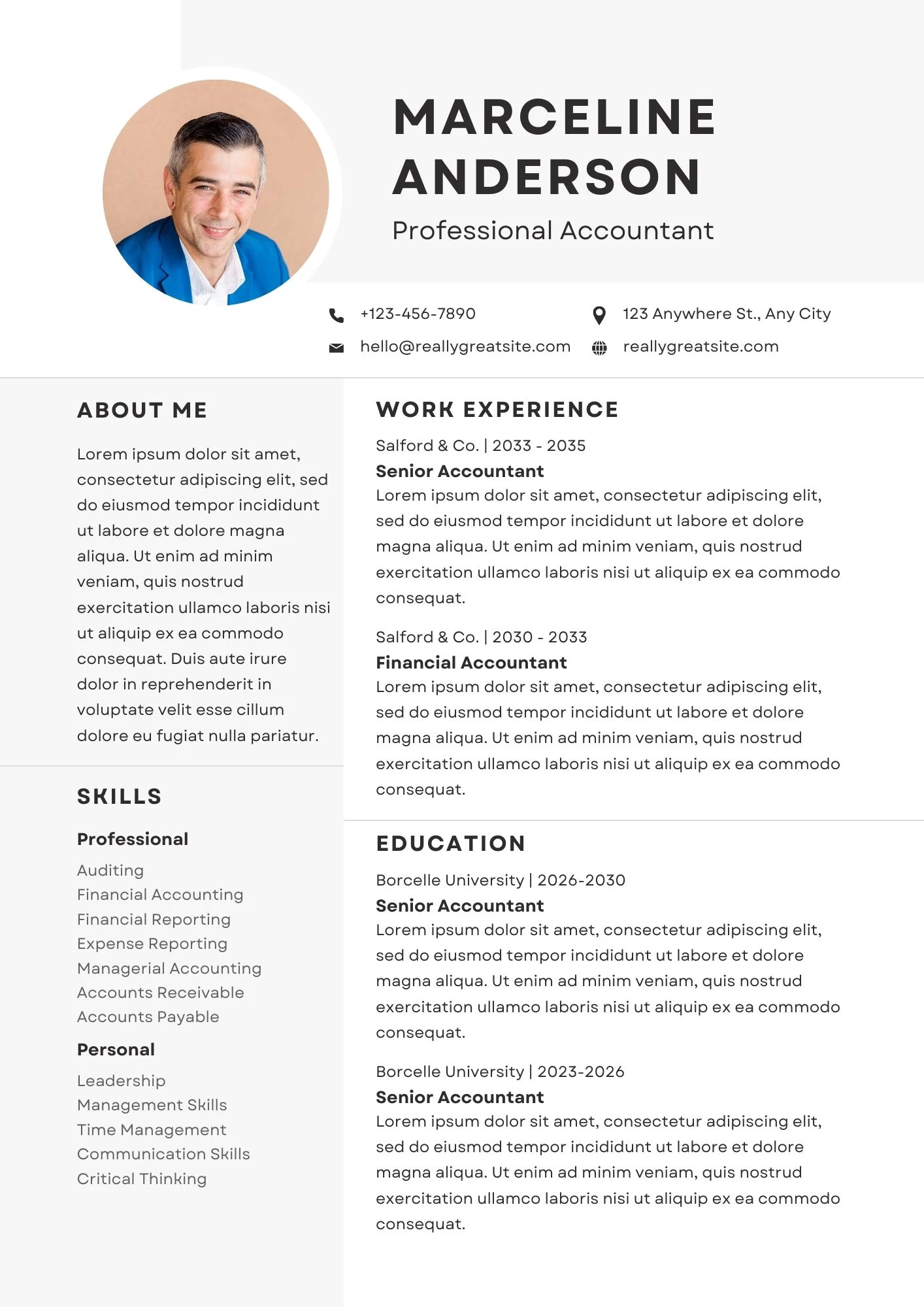 CV kế toán trưởng với hồ sơ kinh nghiệm làm việc ấn tượng