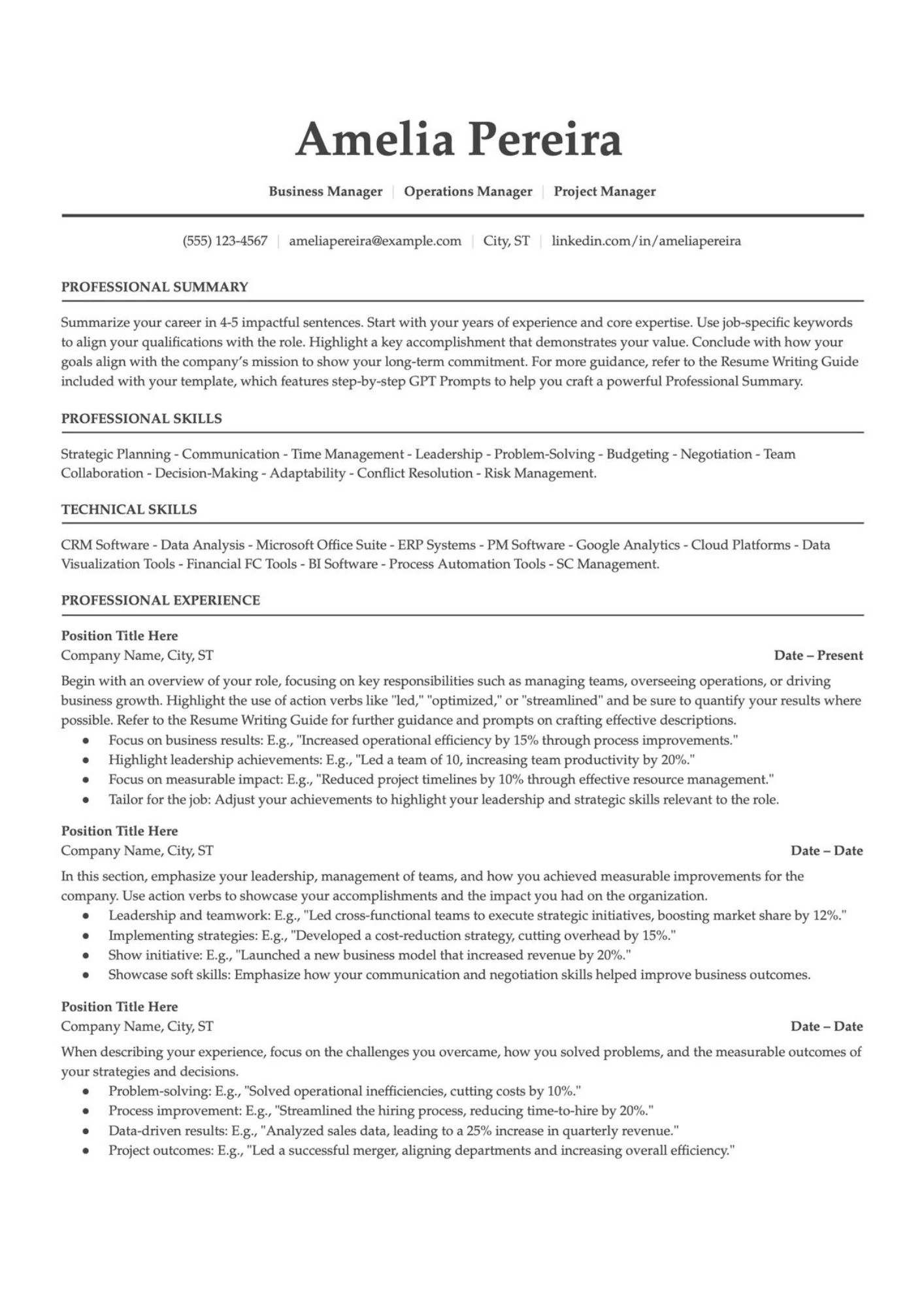 CV thiết kế đơn giản, tập trung vào giá trị cốt lõi của ứng viên