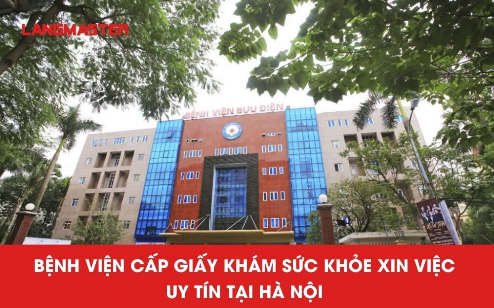 Cấp giấy khám sức khỏe xin việc tại bệnh viện uy tín
