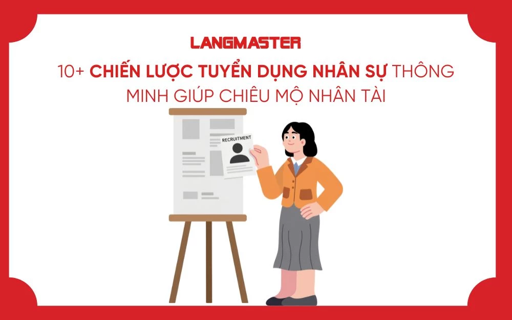 10+ CHIẾN LƯỢC TUYỂN DỤNG NHÂN SỰ THÔNG MINH GIÚP CHIÊU MỘ NHÂN TÀI
