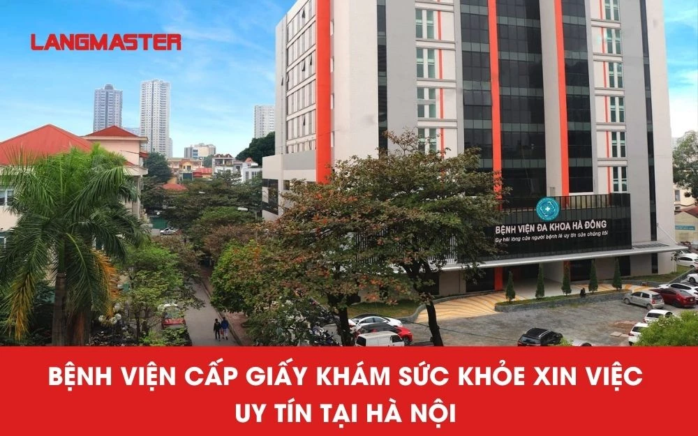 Dịch vụ khám sức khỏe xin việc chuẩn xác tại Hà Nội
