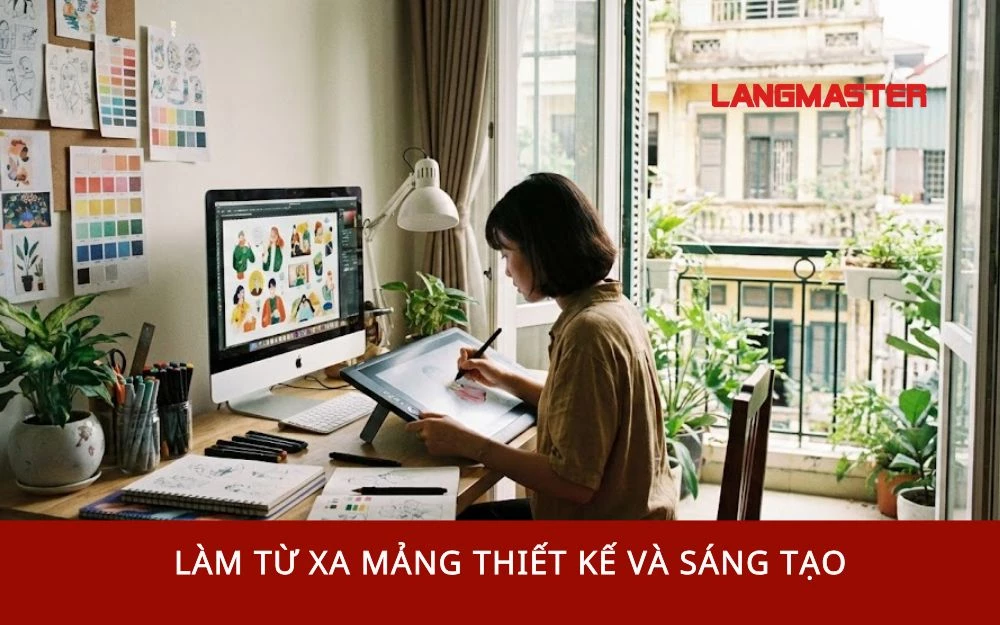 Làm từ xa mảng Thiết kế và Sáng tạo
