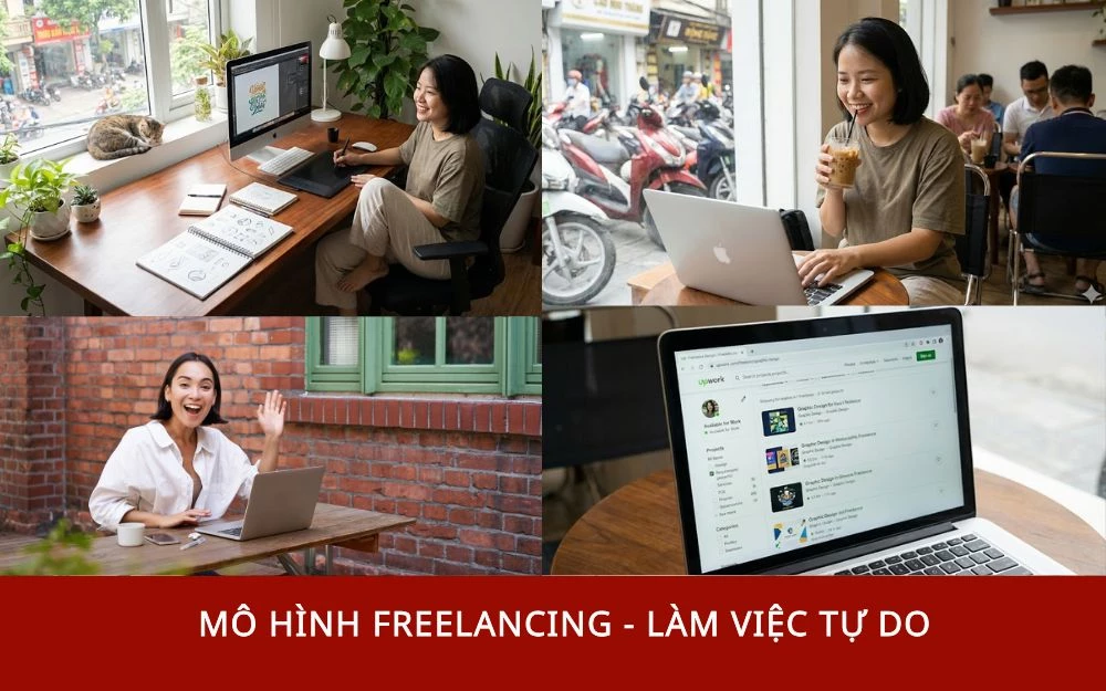Mô hình Freelancing - Làm việc tự do