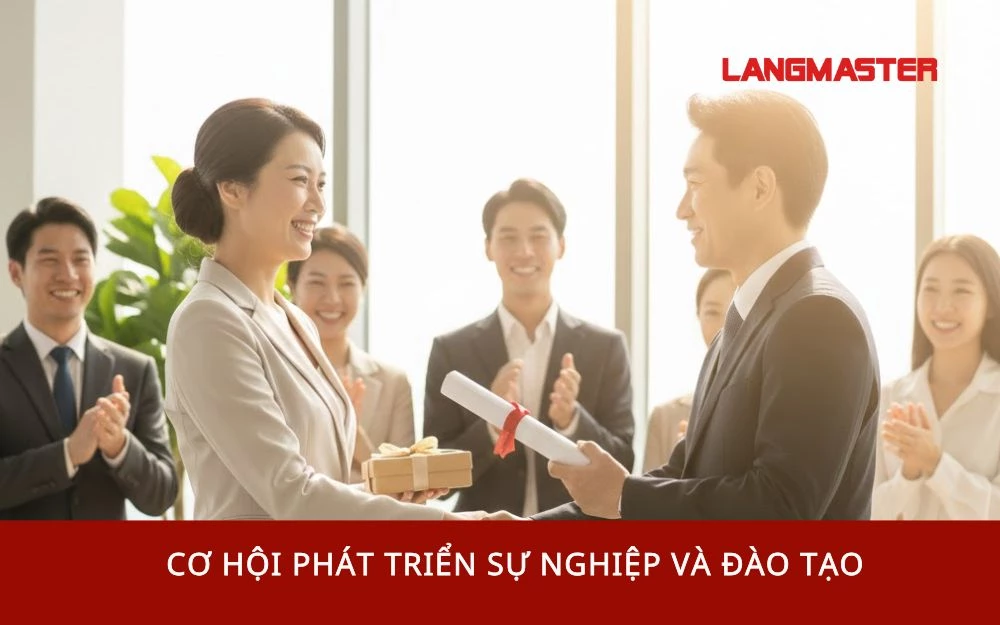 Cơ hội phát triển sự nghiệp & đào tạo