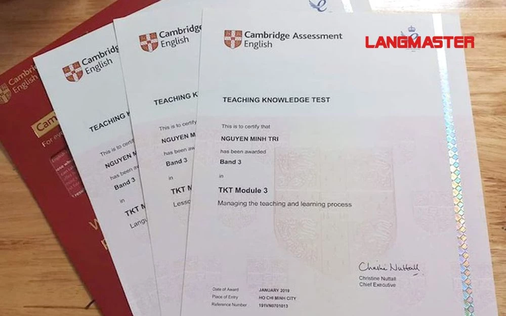 Thời hạn sử dụng bằng B1 tiếng Anh