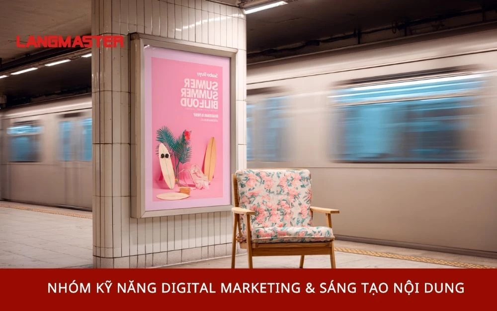 NHÓM KỸ NĂNG Digital Marketing & Sáng tạo nội dun