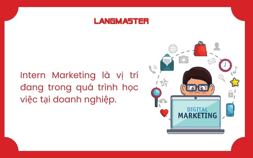 Intern Marketing thường làm việc bán thời gian hoặc toàn thời gian