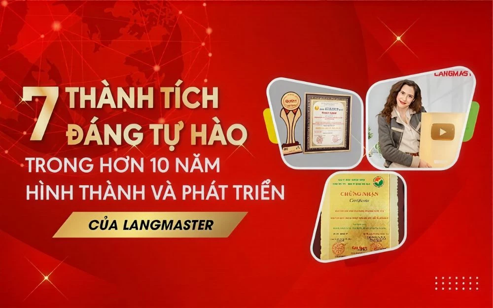 Những dấu ấn nổi bật mà Langmaster đã đạt được sau hơn 16+ năm phát triển