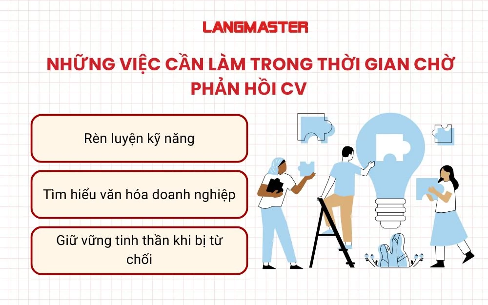 3 Việc quan trọng cần làm trong thời gian chờ phản hồi CV