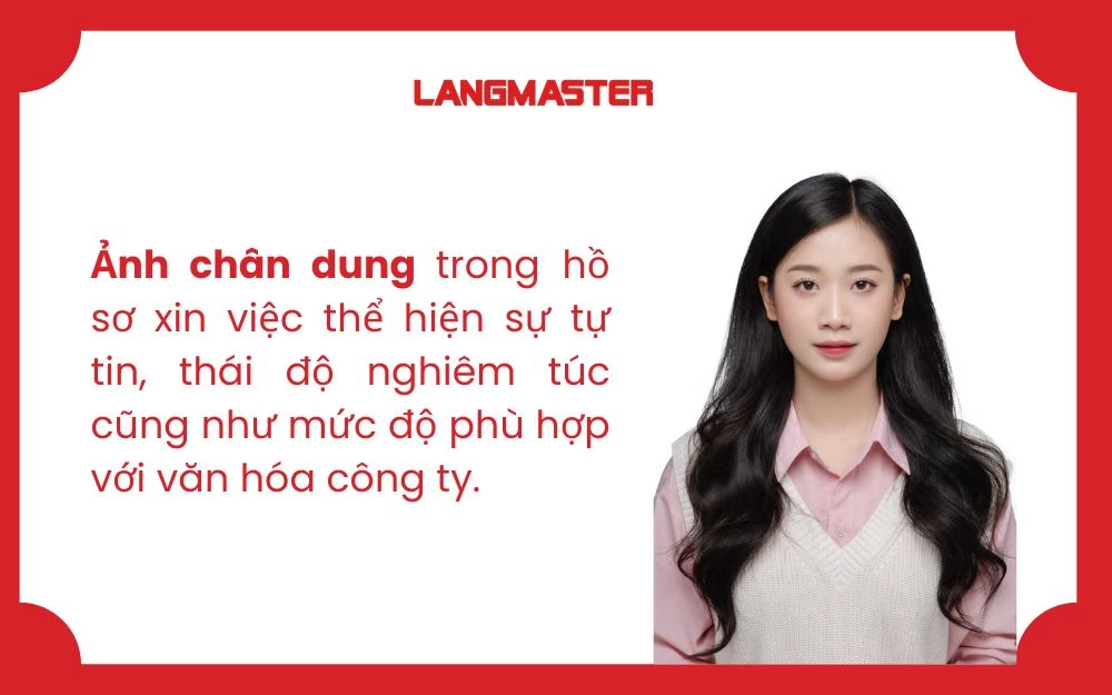 Ảnh hồ sơ chuyên nghiệp giúp ứng viên nổi bật so với các ứng viên khác