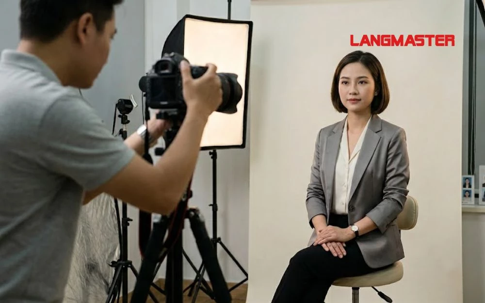 Ứng viên nên chủ động lựa chọn studio và trang phục sao cho chỉnh chu nhất