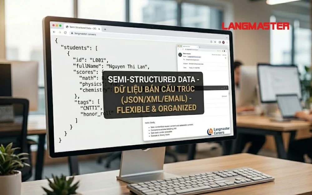 Dữ liệu bán cấu trúc - Semi structured data