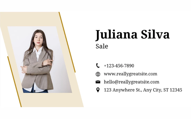 Mẫu chữ ký cho bộ phận Kinh doanh/Sales