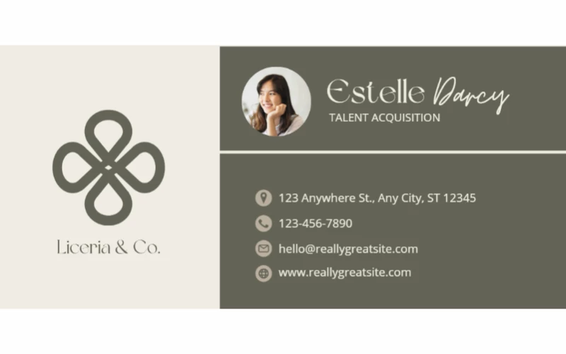 Mẫu chữ ký email Outlook đẹp cho bộ phận Talent Acquisition