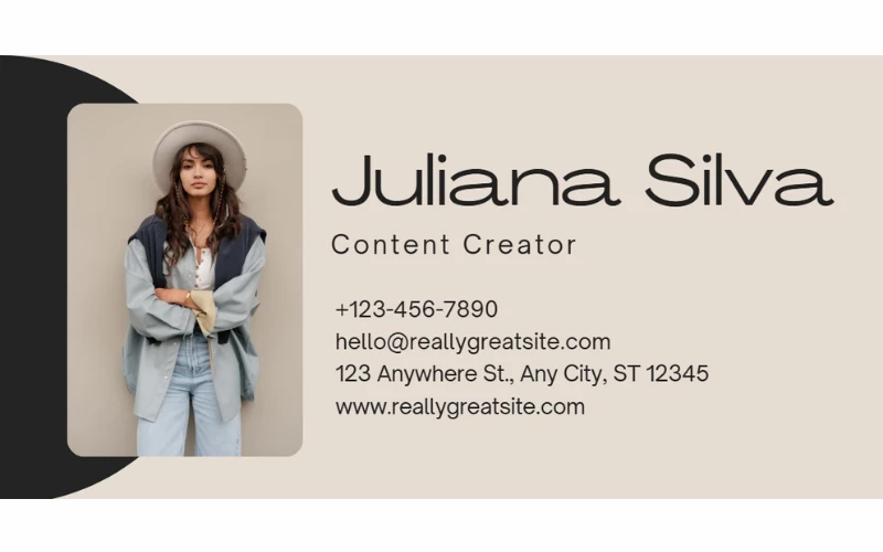 Mẫu chữ ký email Outlook đẹp cho Designer Graphic/ Marketing