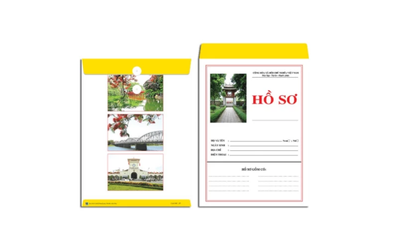 Mẫu bìa đựng hồ sơ xin việc (2)