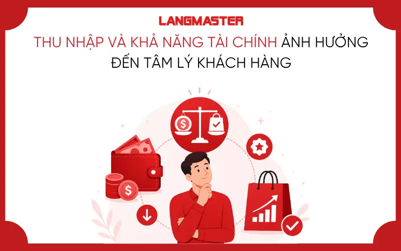 Thu nhập và khả năng tài chính ảnh hưởng đến tâm lý khách hàng
